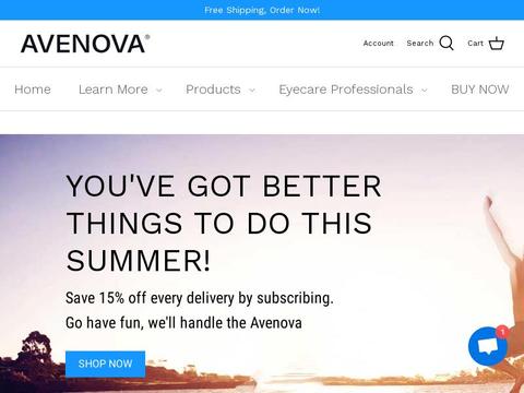 Avenova Coupons and Promo Code