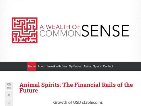 Awealthofcommonsense.Com Coupons and Promo Code