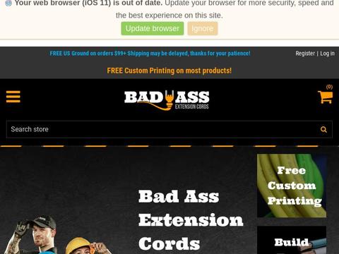 Bad Ass Extension Cords Coupons and Promo Code