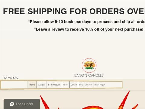 BangN Candles Coupons and Promo Code