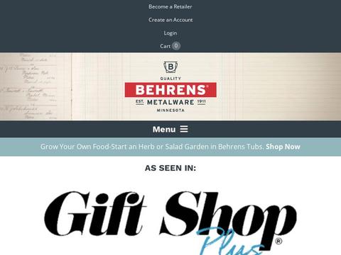 behrens Coupons and Promo Code