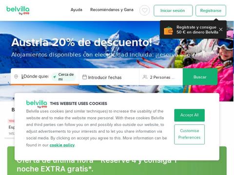 Belvilla ES Coupons and Promo Code