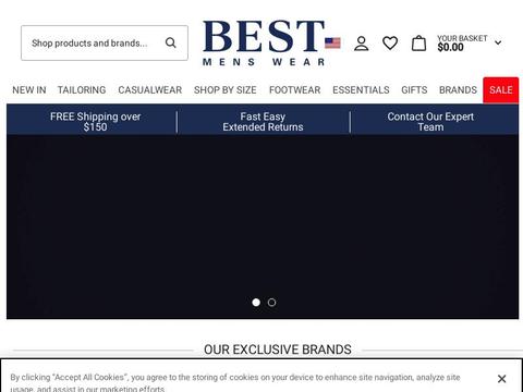 Best Menswear Coupons and Promo Code