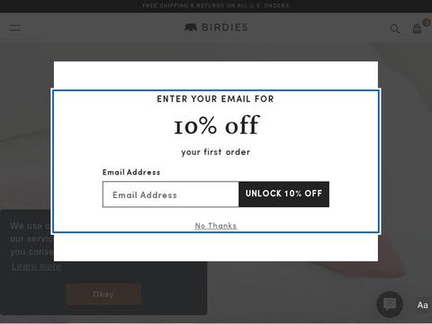 BIRDIES Coupons and Promo Code