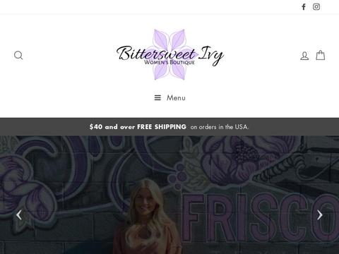 Bittersweetivy.Com Coupons and Promo Code