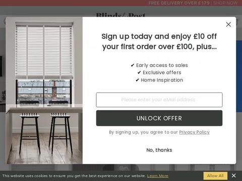 Blindsbypost Coupons and Promo Code
