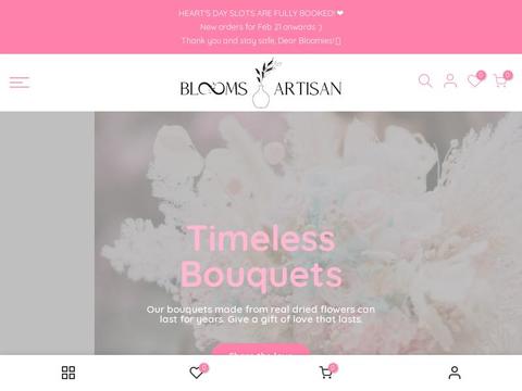 Blooms Artisan Coupons and Promo Code