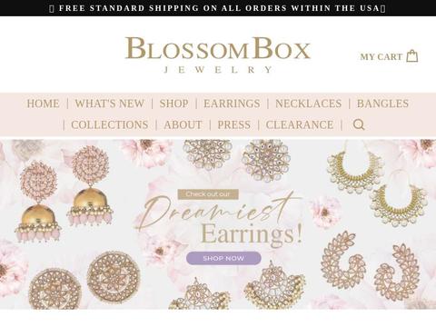 Blossom Box Jewelry Coupons and Promo Code