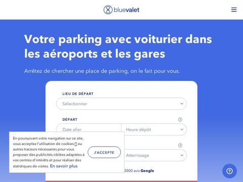 Blue Valet Coupons and Promo Code