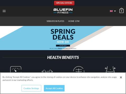 Bluefin Fitness UK Coupons and Promo Code