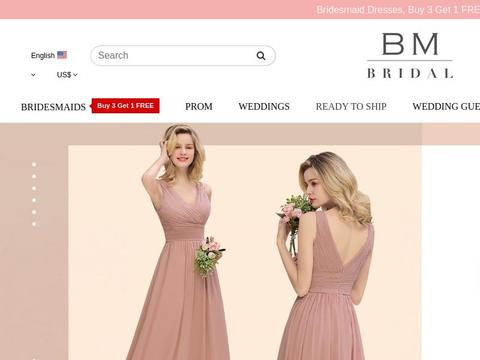 BM BRIDAL CO INC Coupons and Promo Code