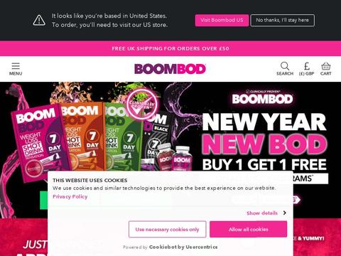 Boombod.Co.Uk Coupons and Promo Code