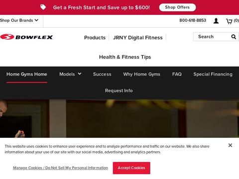Bowflexhomegyms.Com Coupons and Promo Code