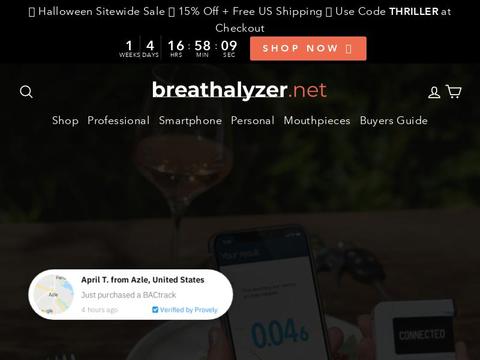 Breathalyzer.net Coupons and Promo Code