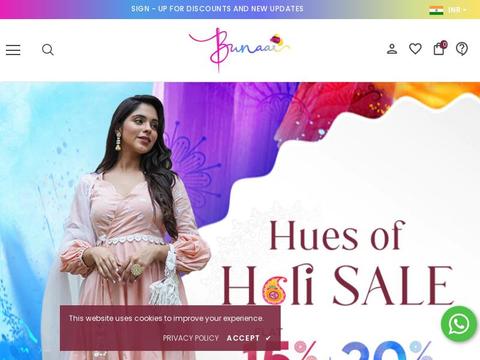 Bunaai.Com Coupons and Promo Code