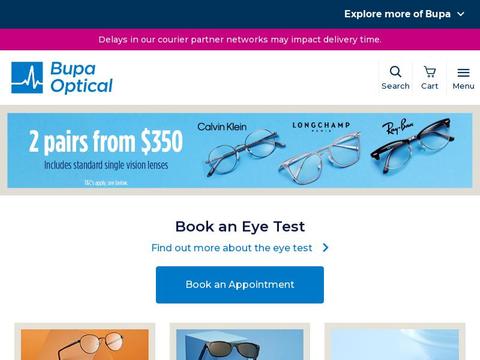 Bupaoptical.com.au Coupons and Promo Code