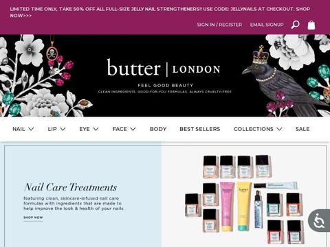 butter LONDON Coupons and Promo Code