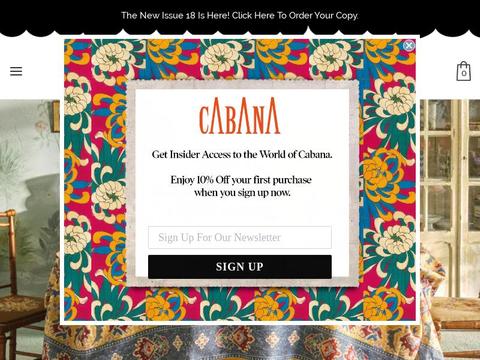 Cabana Magazine Coupons and Promo Code