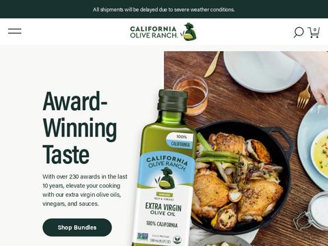 California Olive Ranch Coupons and Promo Code