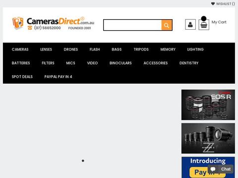Camerasdirect.com.au Coupons and Promo Code