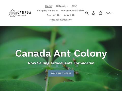 Canada Ant Colony Coupons and Promo Code