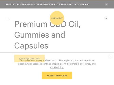 Cannaray CBD Coupons and Promo Code