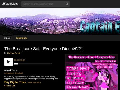 Captainersatz.Bandcamp.Com Coupons and Promo Code