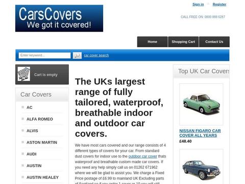 Carscovers.Co.Uk Coupons and Promo Code
