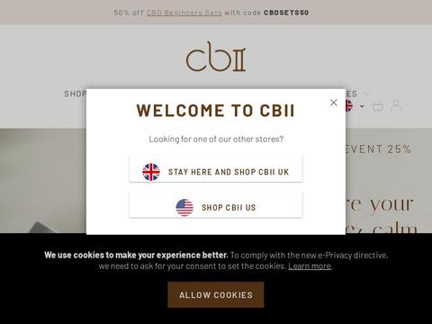 CBII CBD Coupons and Promo Code