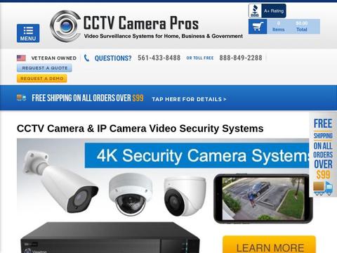 Cctvcamerapros.com Coupons and Promo Code