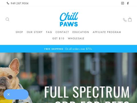 Chill Paws Coupons and Promo Code
