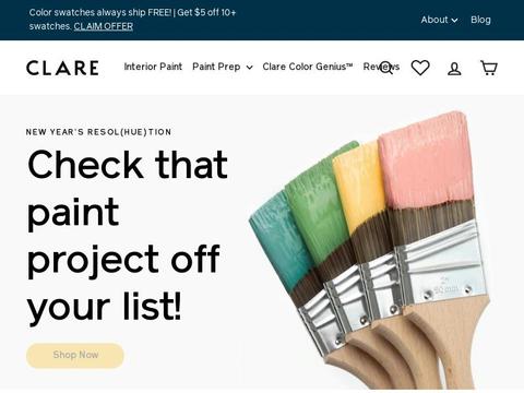 Clare Coupons and Promo Code