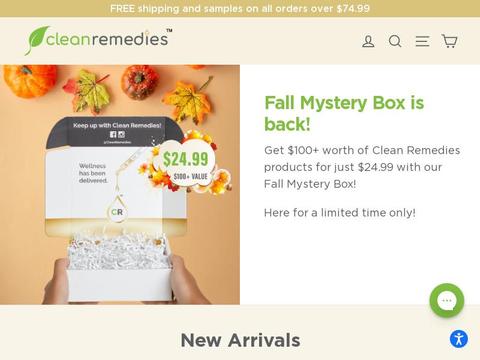 Clean Remedies  LLC Coupons and Promo Code