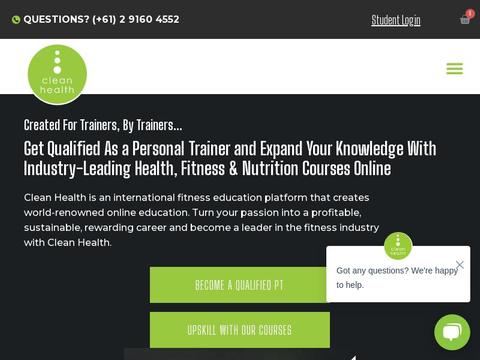 Cleanhealth.Edu.Au Coupons and Promo Code