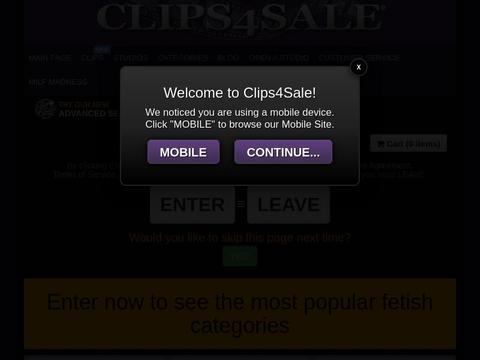 Clips4Sale.Com Coupons and Promo Code