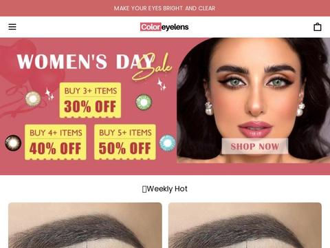 Coloreyelens.com Coupons and Promo Code