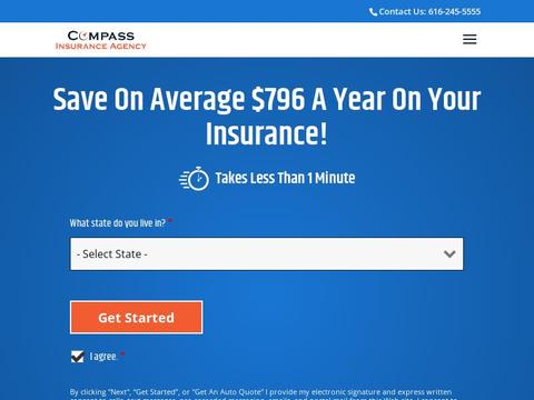 Compass-Insurance-Agency.Com Coupons and Promo Code
