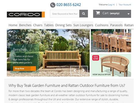 Corido.Co.Uk Coupons and Promo Code