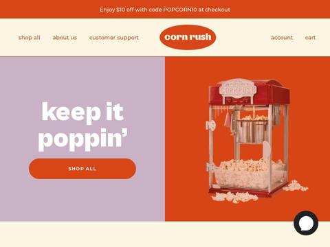 Cornrush Coupons and Promo Code