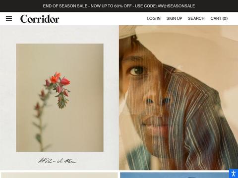 Corridor Clothiers Coupons and Promo Code
