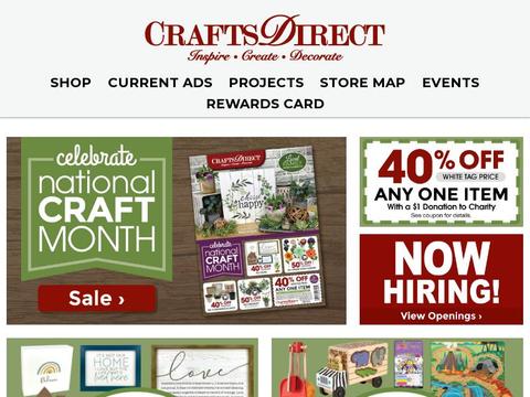Crafts Direct Coupons and Promo Code