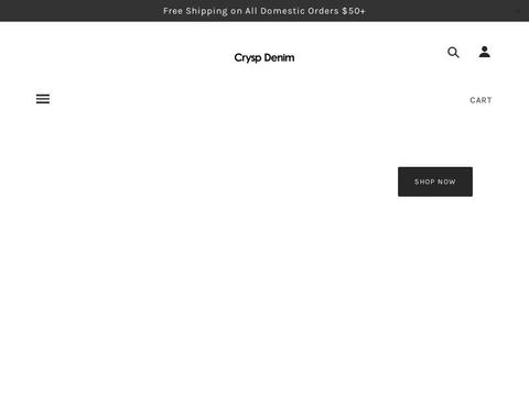 Cryspdenim.Com Coupons and Promo Code