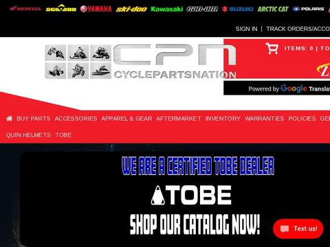 Cyclepartsnation.com Coupons and Promo Code
