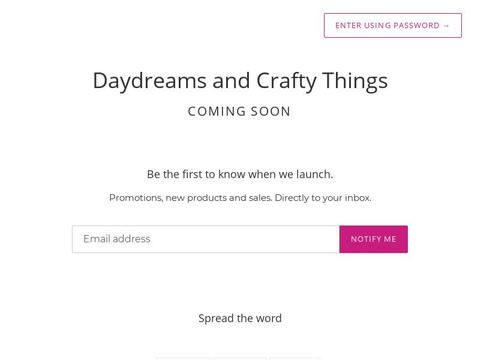 Daydreams And Crafty Things Coupons and Promo Code