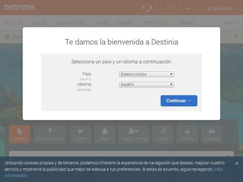 Destinia.Com Coupons and Promo Code