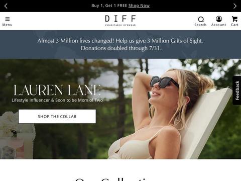 DIFF Eyewear Coupons and Promo Code