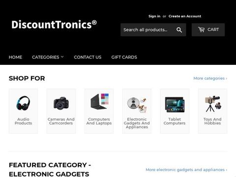 DiscountTronics Coupons and Promo Code