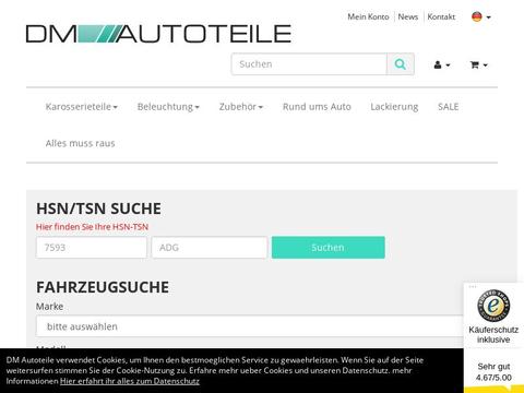Dm-Autoteile.De Coupons and Promo Code
