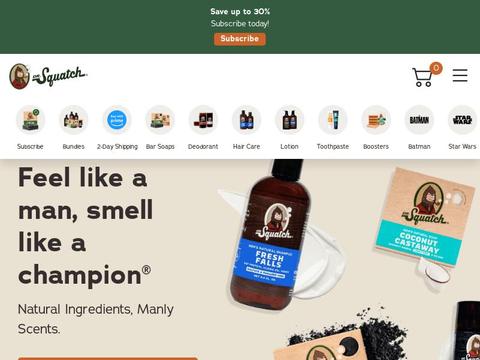 Dr. Squatch Coupons and Promo Code
