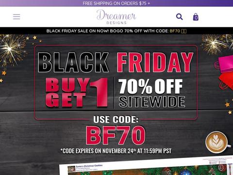 Dreamer Designs Coupons and Promo Code
